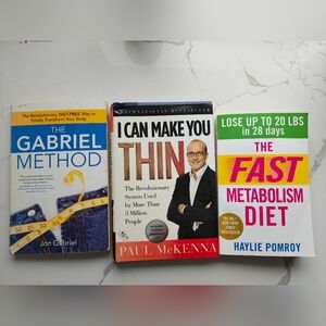 Books: I Can Make You Thin, Fast Metabolism, Gabriel Method